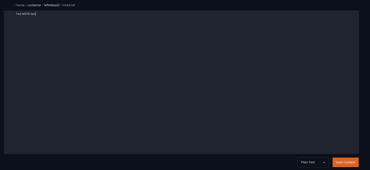Example MOTD